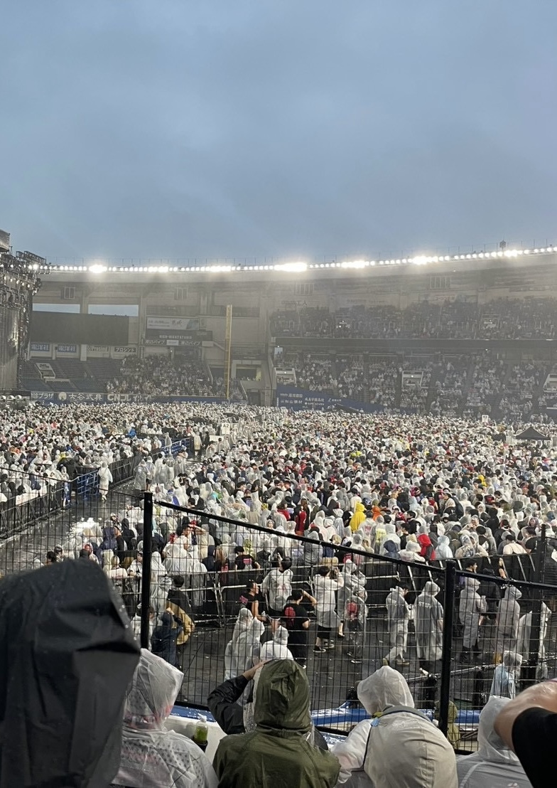 開演前のZOZOマリンスタジアム スタンド2階の客席まわり